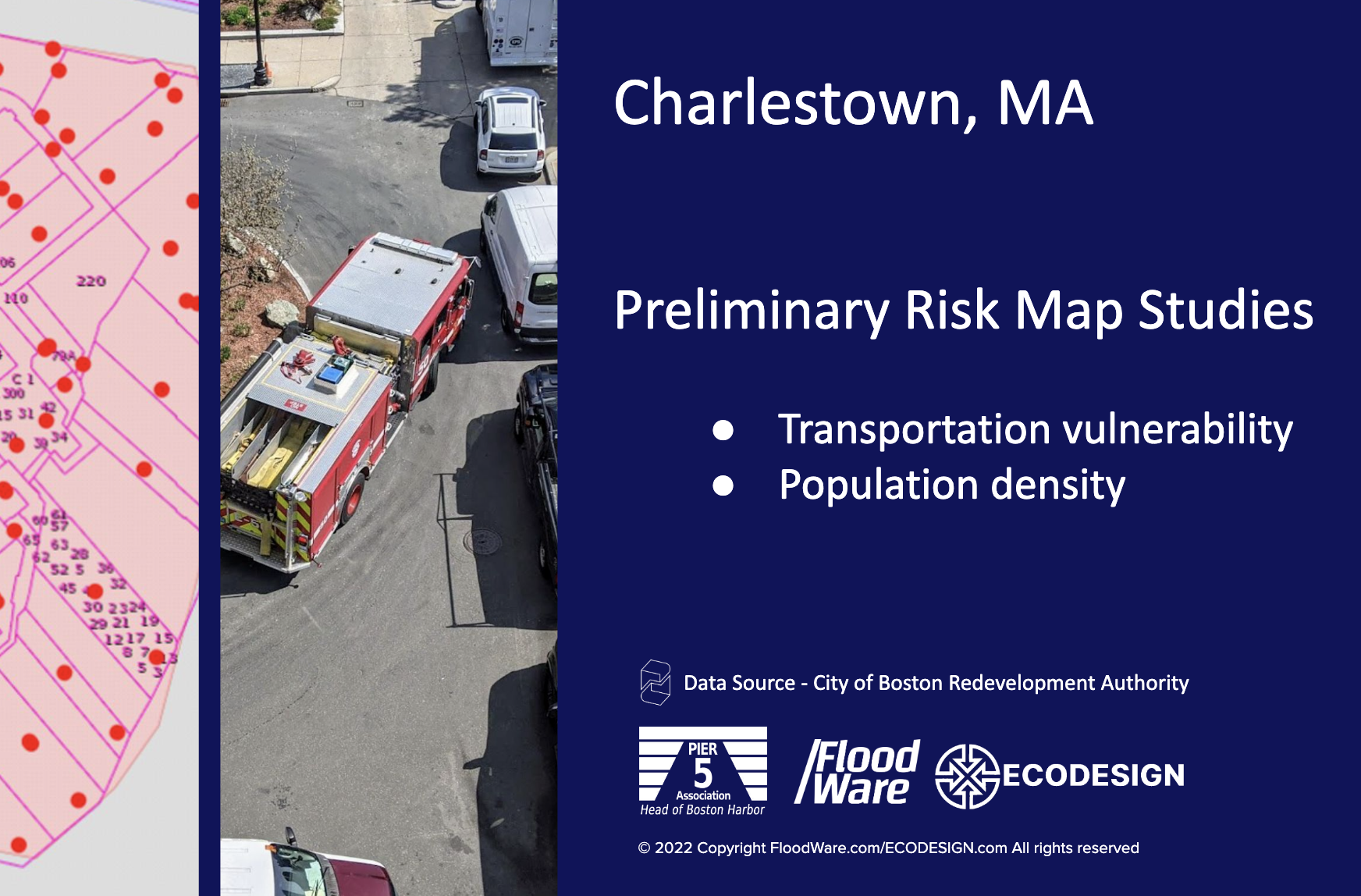 2022 Preliminary Risk Map Studies – Transport / Density